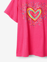 Desigual Heart Kinder T-shirt